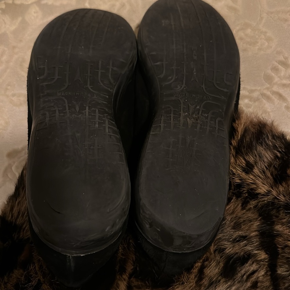 Stuart Weitzman Real Rabbit Fur/Suede Pull On Boo… - image 5